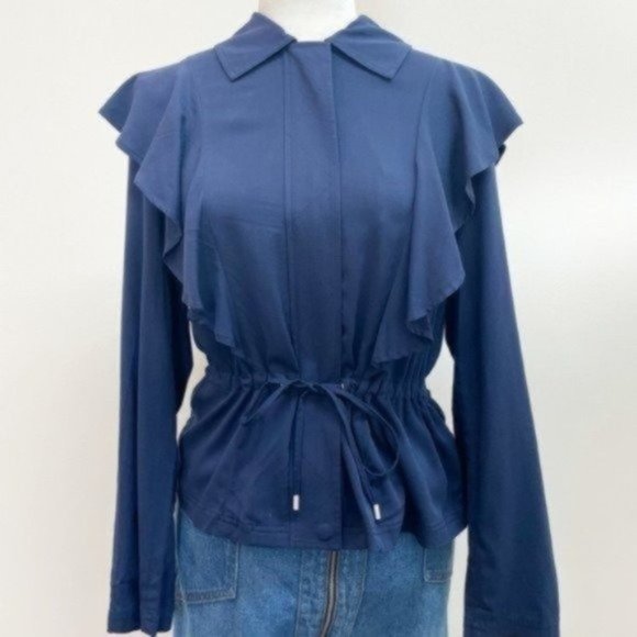 Laundry by Shelli Segal Full Zip Knit Jacket - Picture 1 of 6